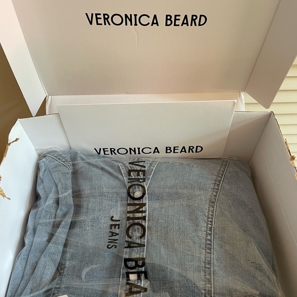 Veronica Beard Denim Blue Catherine Mini Dress - Picture 6 of 9